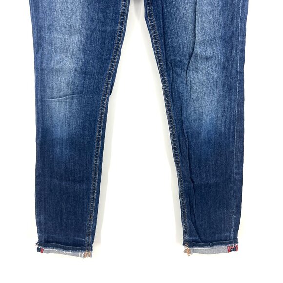 Joe's Japanese Denim The Markie Crop Dark Wash Jeans Women's 26 - Picture 3 of 8